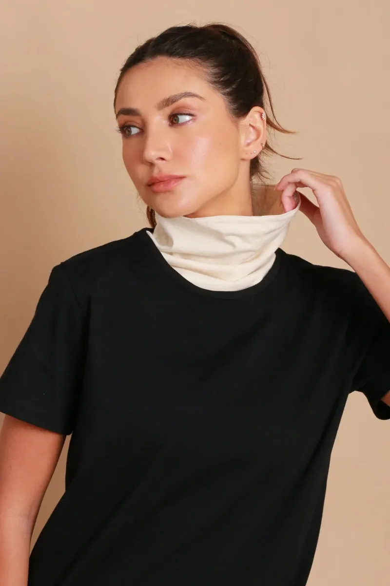 100% Organic Cotton Hypoallergenic Neck Protection Sleeve 2