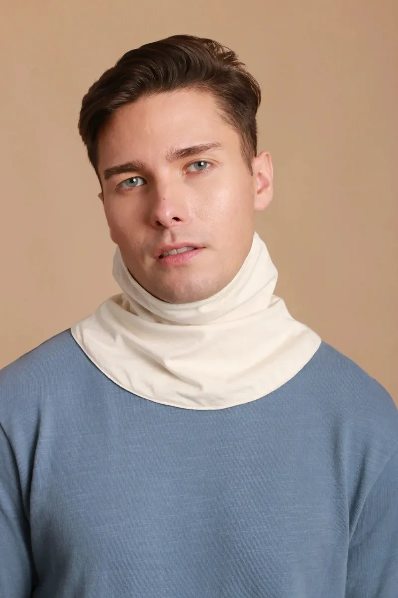 100% Organic Cotton Hypoallergenic Neck Protection Sleeve 3