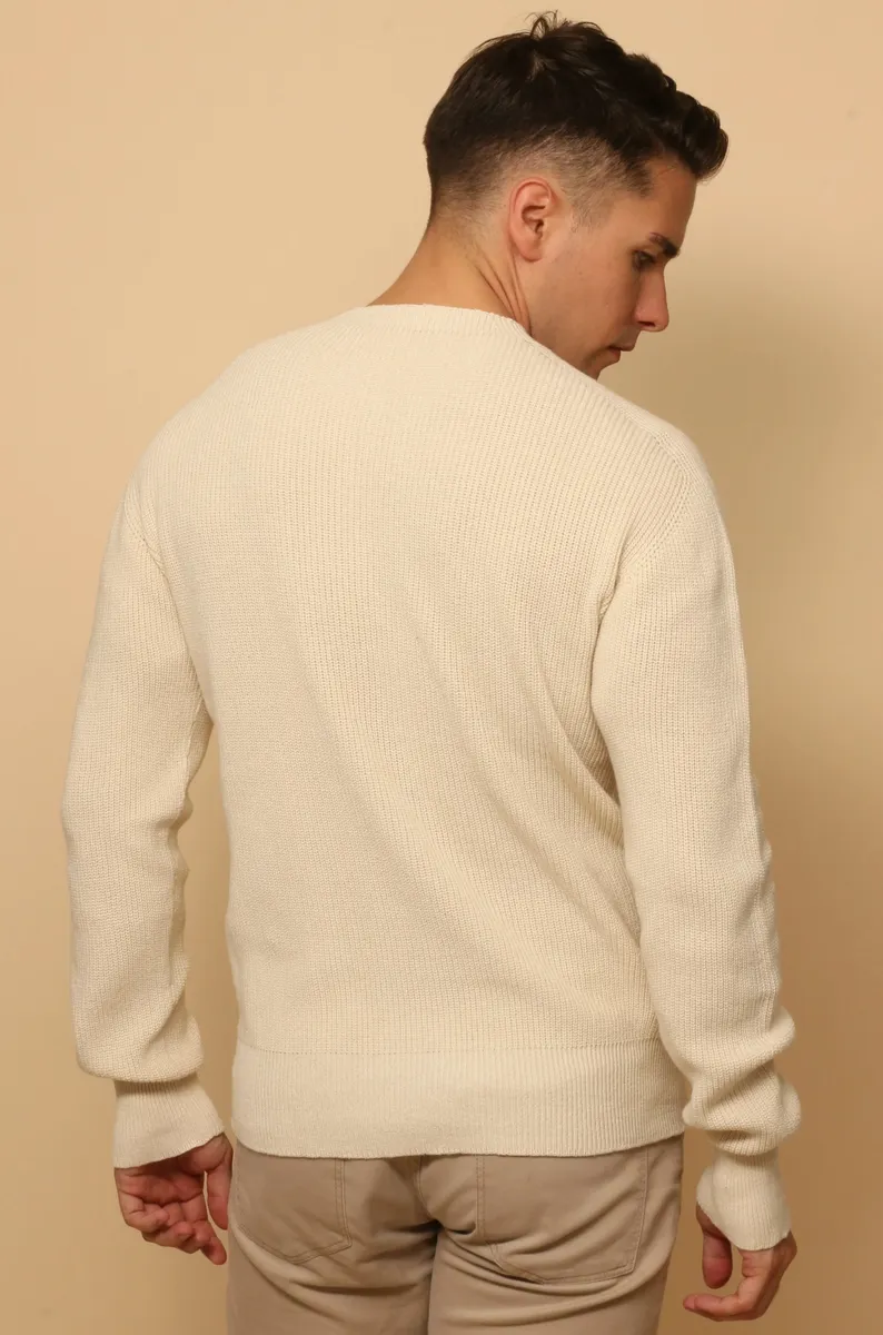 Hypoallergenic Close Neck Knitted Sweatshirt 6