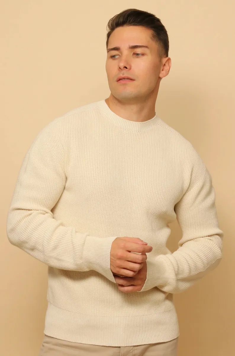 Hypoallergenic Close Neck Knitted Sweatshirt 8