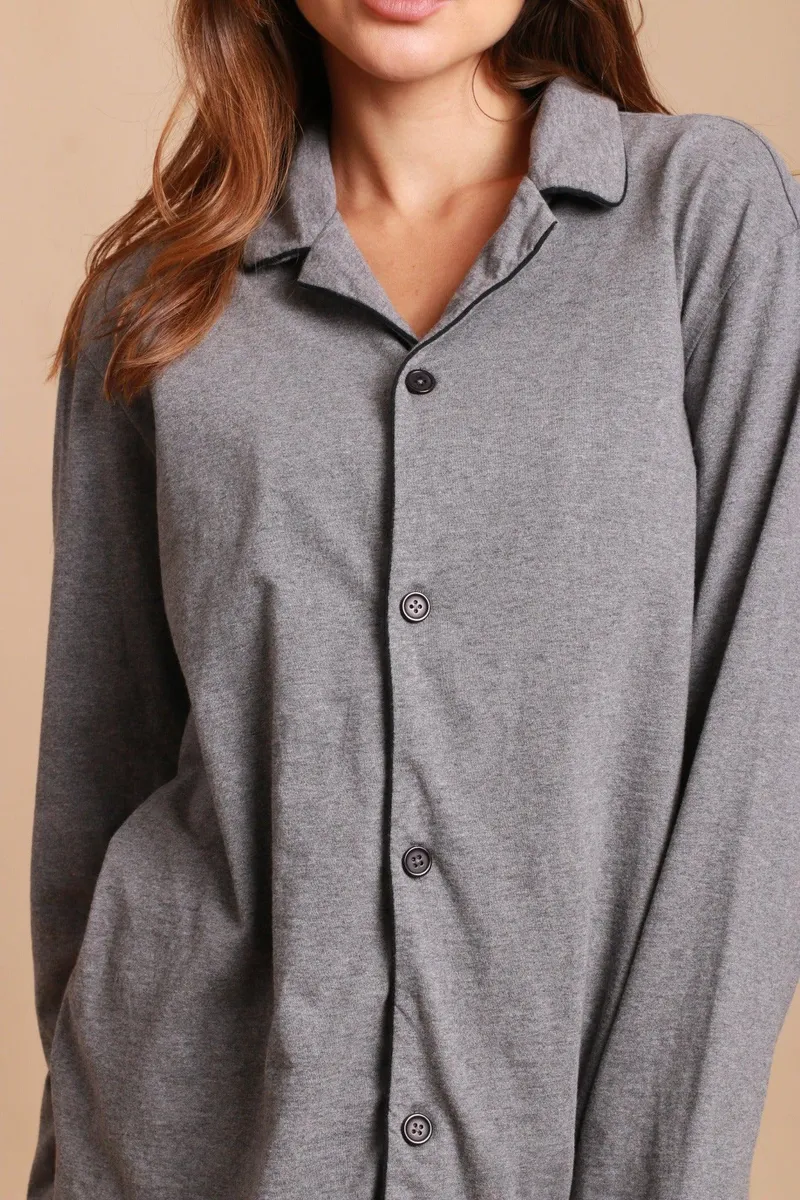 Hypoallergenic Organic Cotton Pajama Shirt 2
