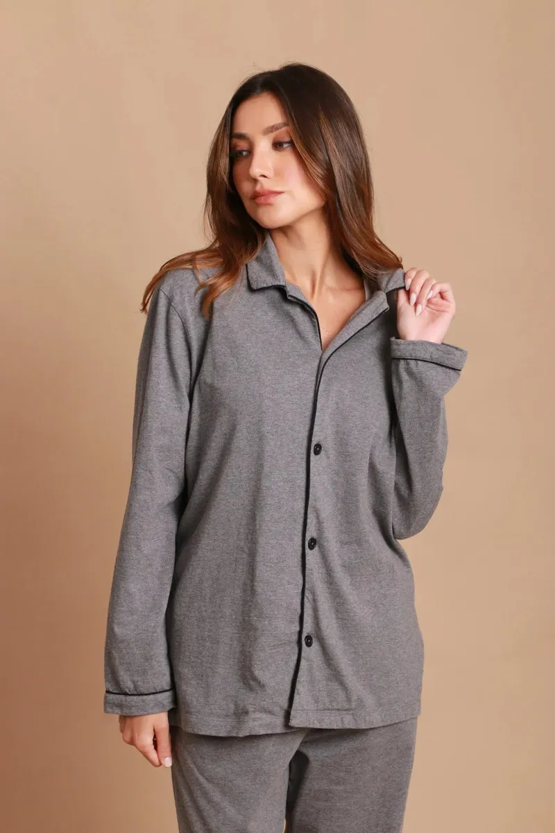 Hypoallergenic Organic Cotton Pajama Shirt 3