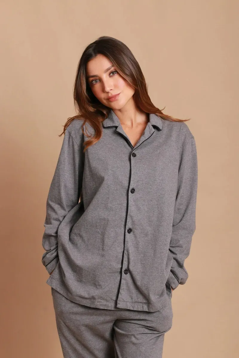 Hypoallergenic Organic Cotton Pajama Shirt 6