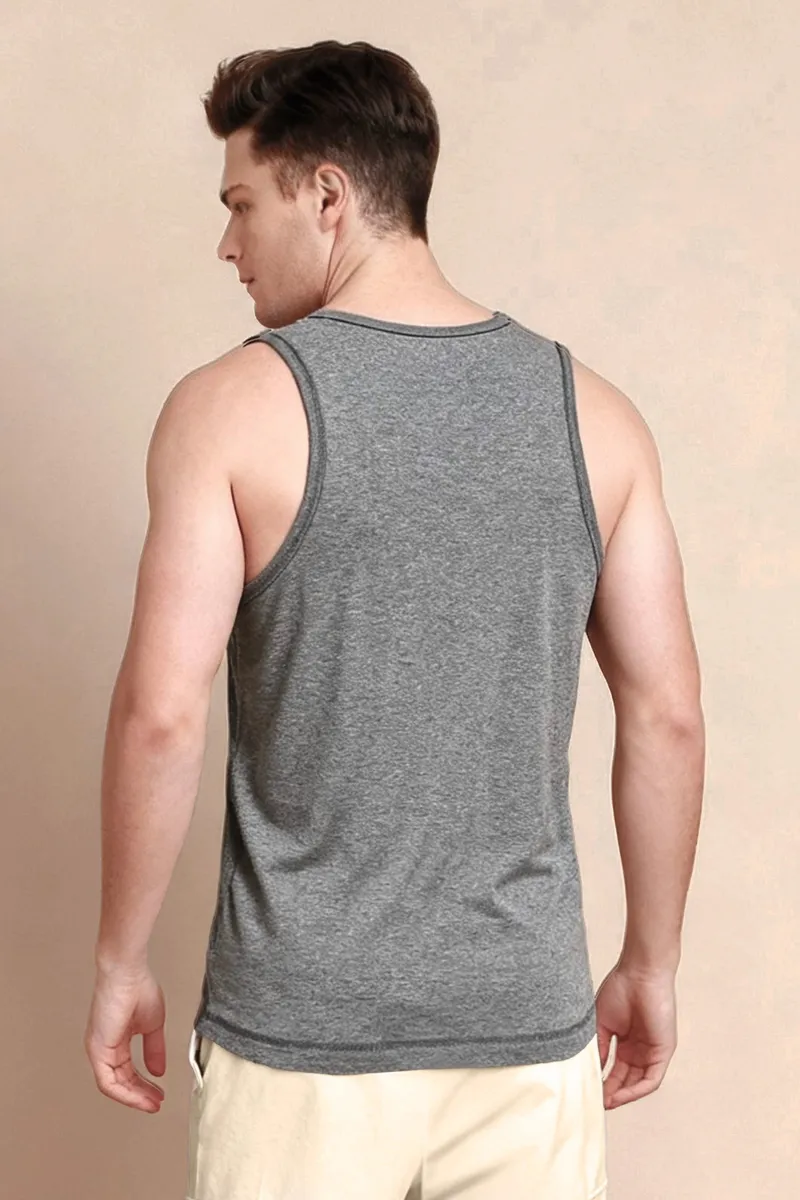 Men’s Organic Cotton Ribbed Tank Undershirt – Colored 9