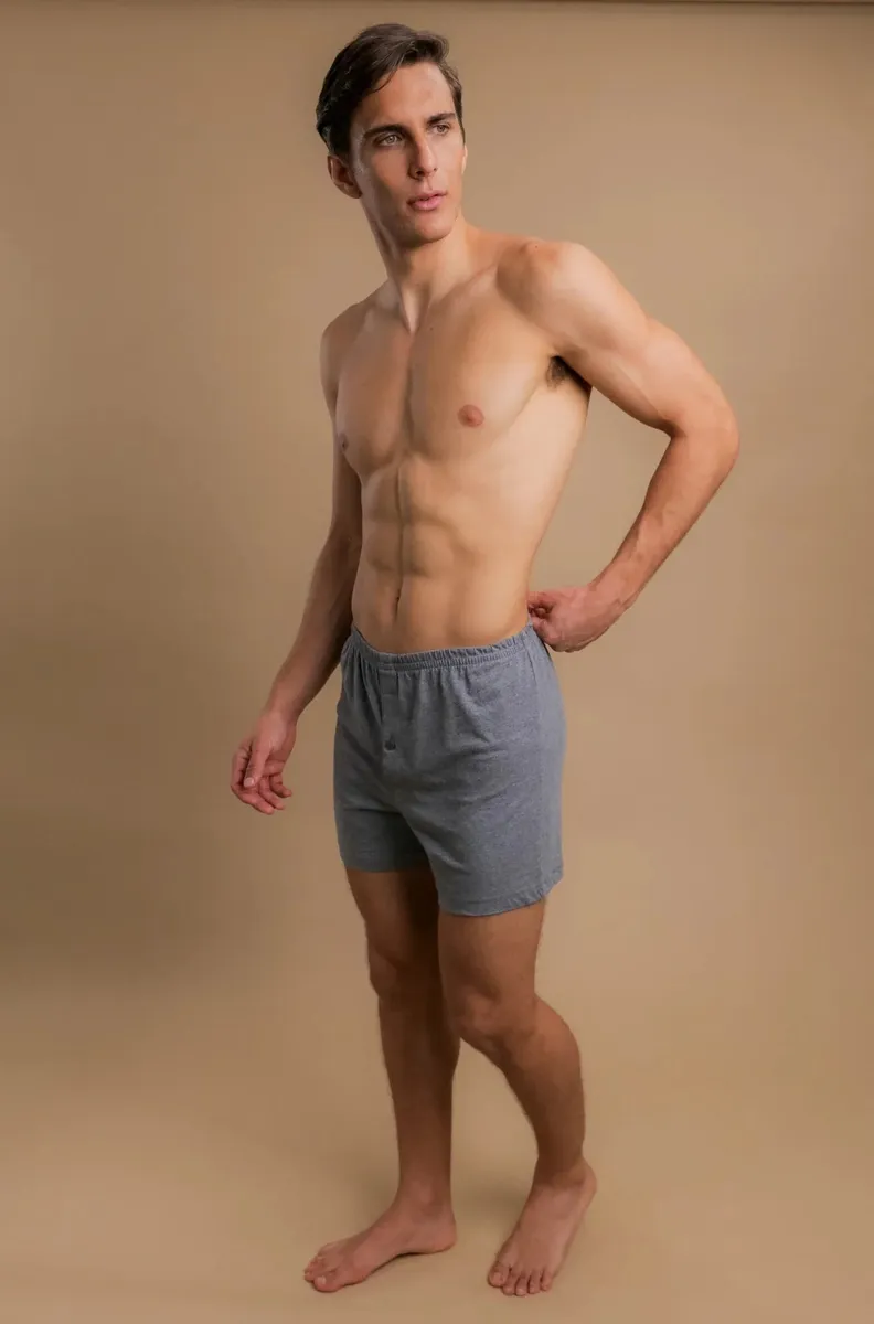Men's Elasticized Loose Boxer Shorts 2
