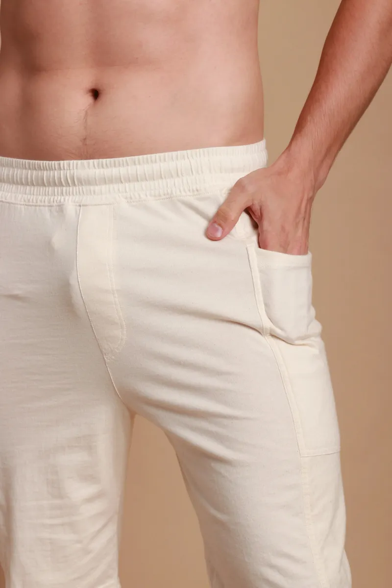 Men's Elasticized Lounge Shorts with Drawstring 5