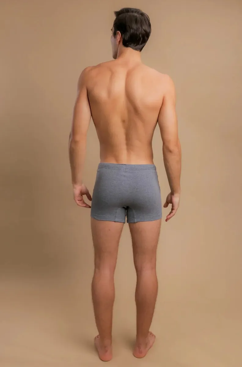 Men's Rib Drawstring Boxer Brief with Fly 5