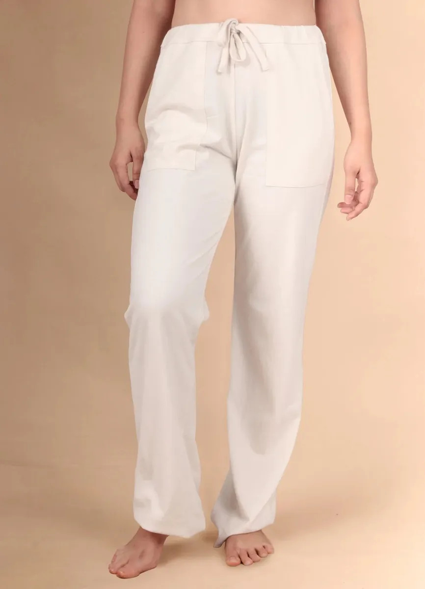 Women's Drawstring Pants with Patch Pockets 3