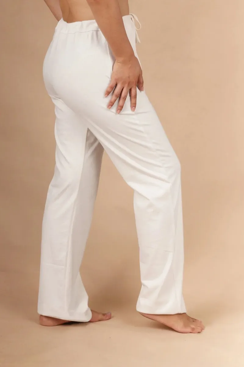 Women's Drawstring Pants with Patch Pockets 4