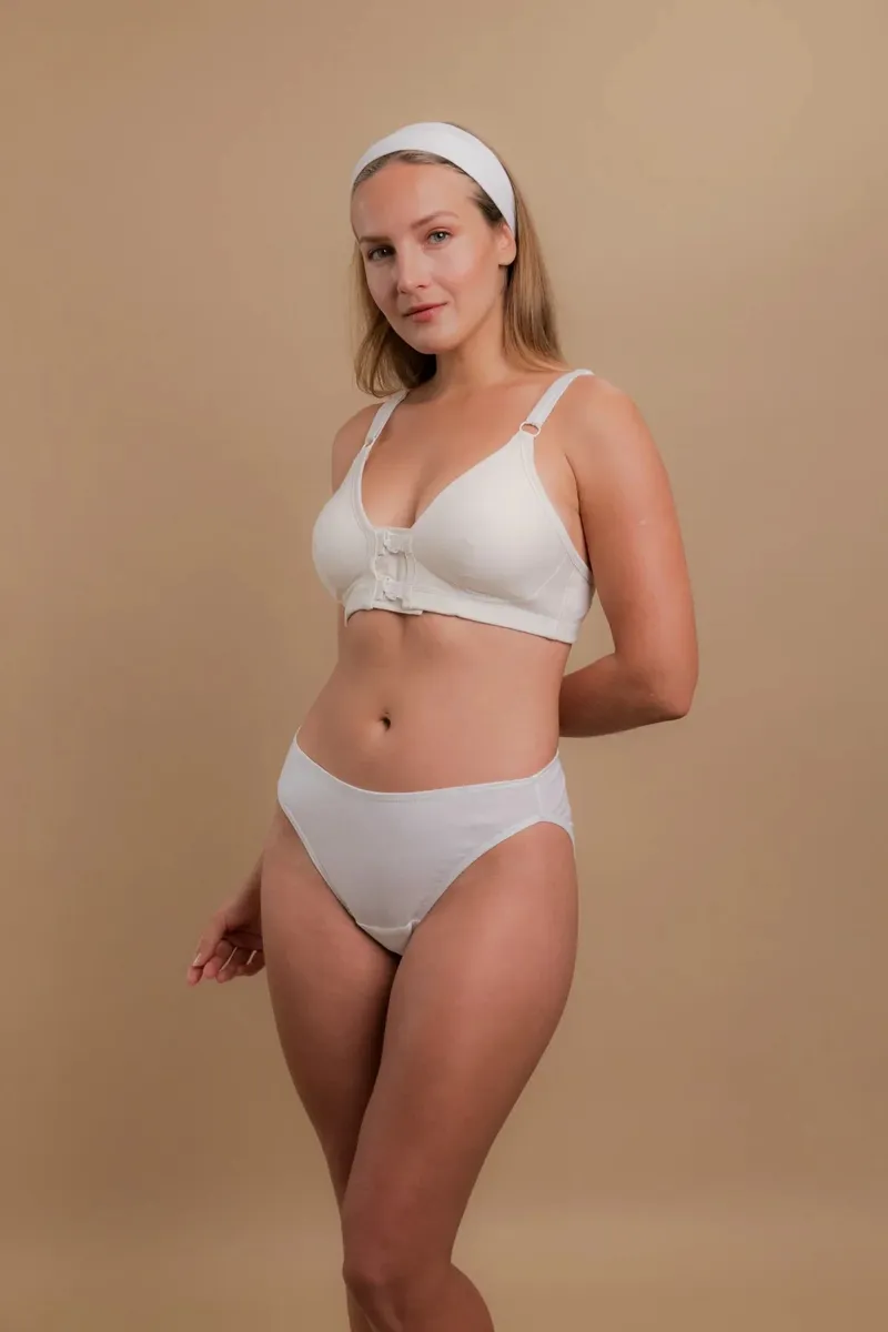 Women's Front Closure Support Bra 10