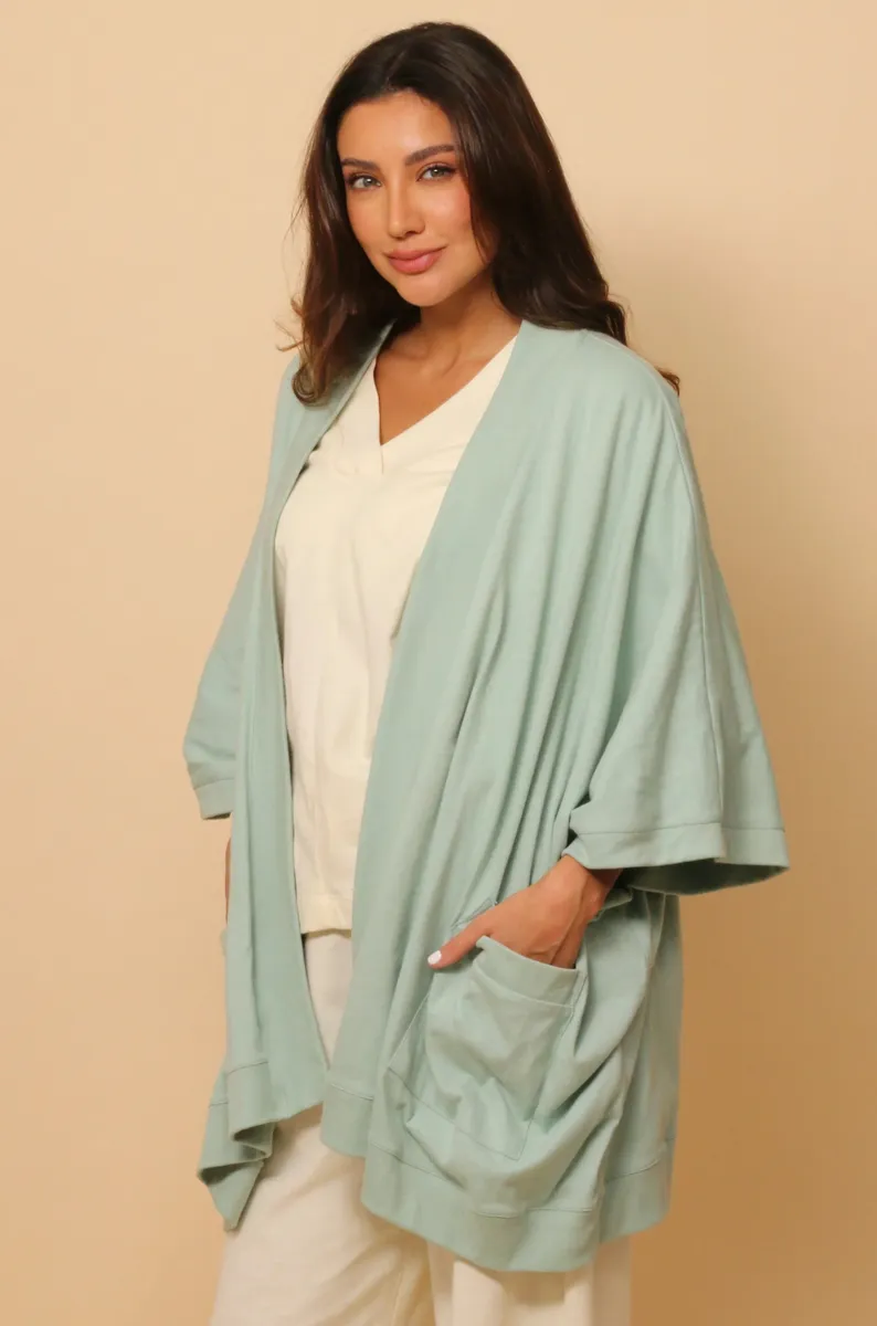 Women's Hypoallergenic Amy Open-Front Cardigan 11