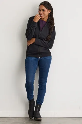 Women's Organic Cotton French Terry Full Zip Jacket
