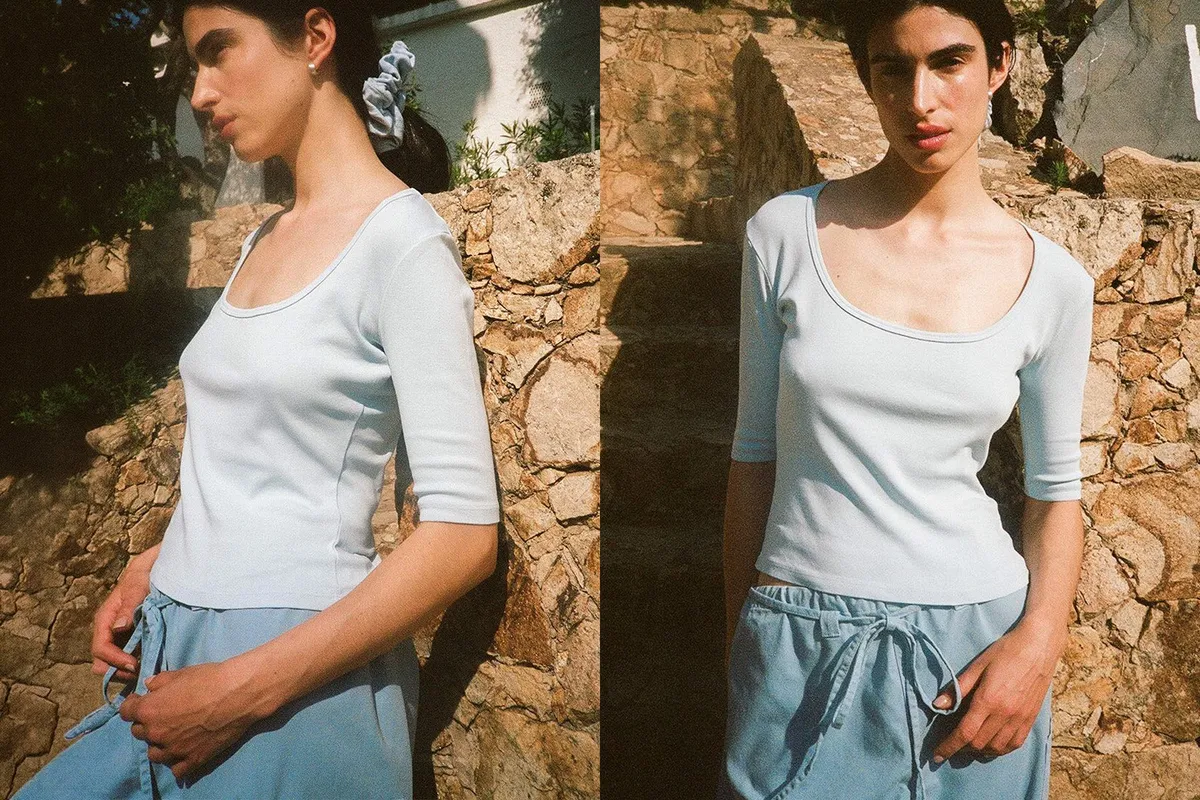 Celine Half-Sleeve Top 3