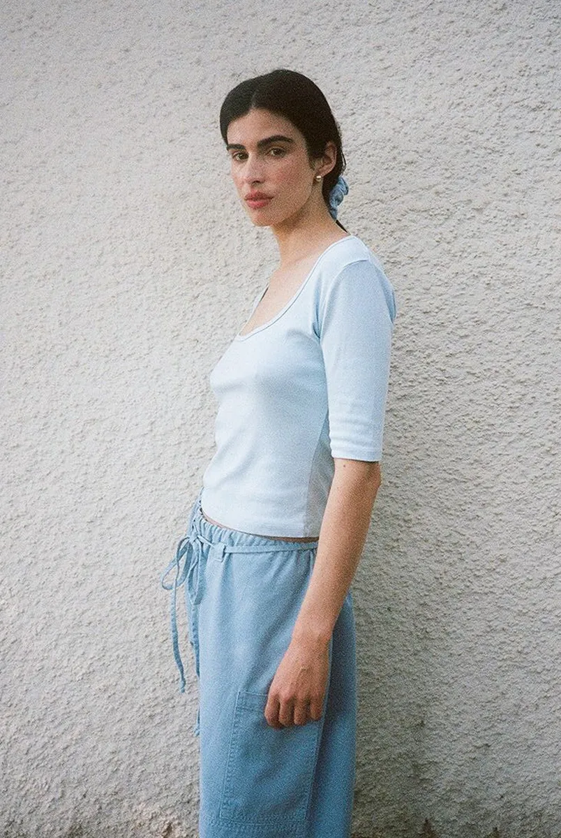 Celine Half-Sleeve Top 6
