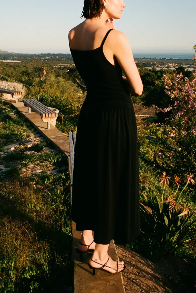 LaPointe Dropwaist Midi Dress 9