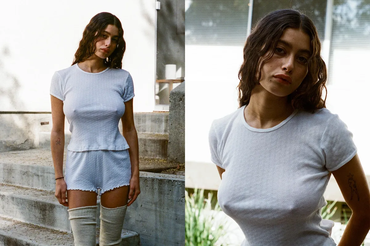 Pointelle Perla Tee 13