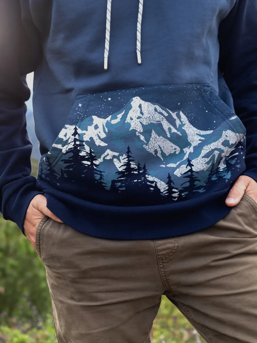 Cascadian Night Hoodie 2