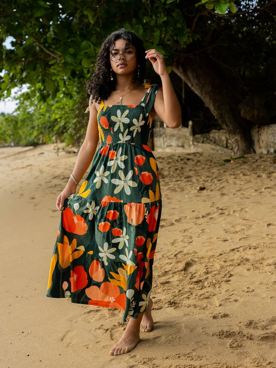 Evie Smocked Dress | Paradise 5