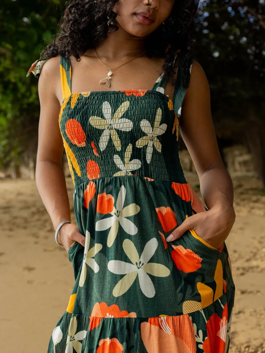 Evie Smocked Dress | Paradise 7