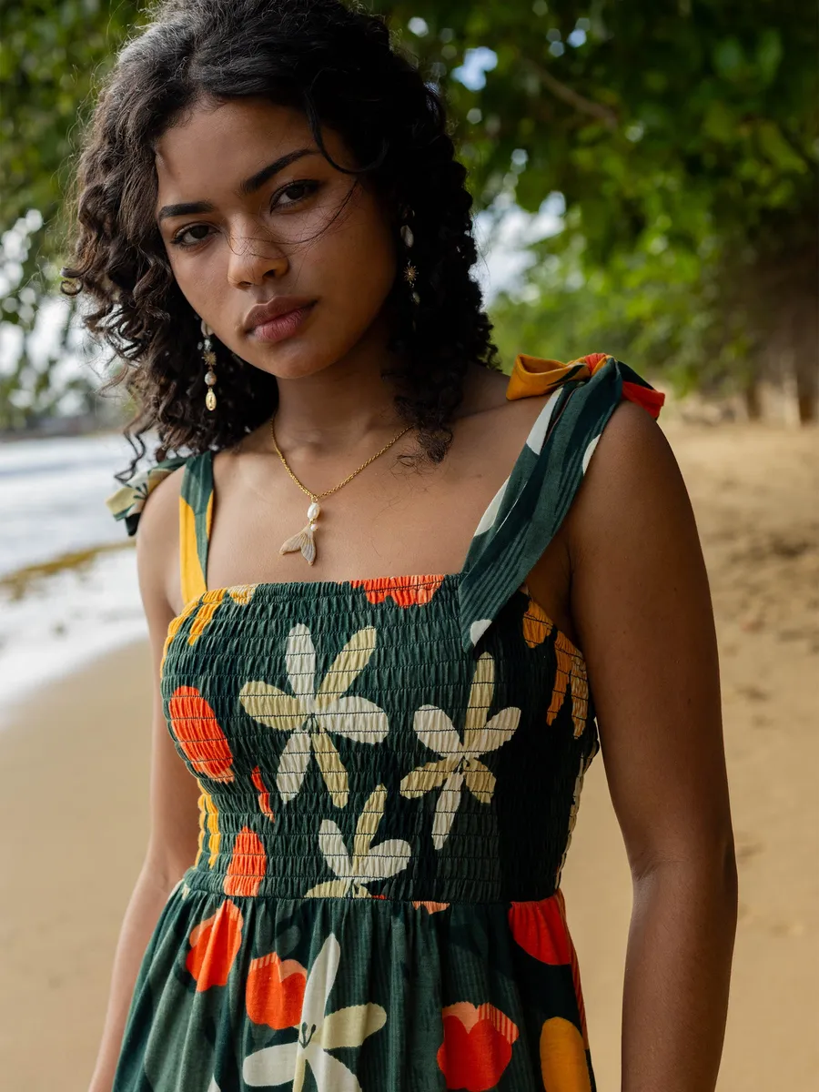 Evie Smocked Dress | Paradise 8