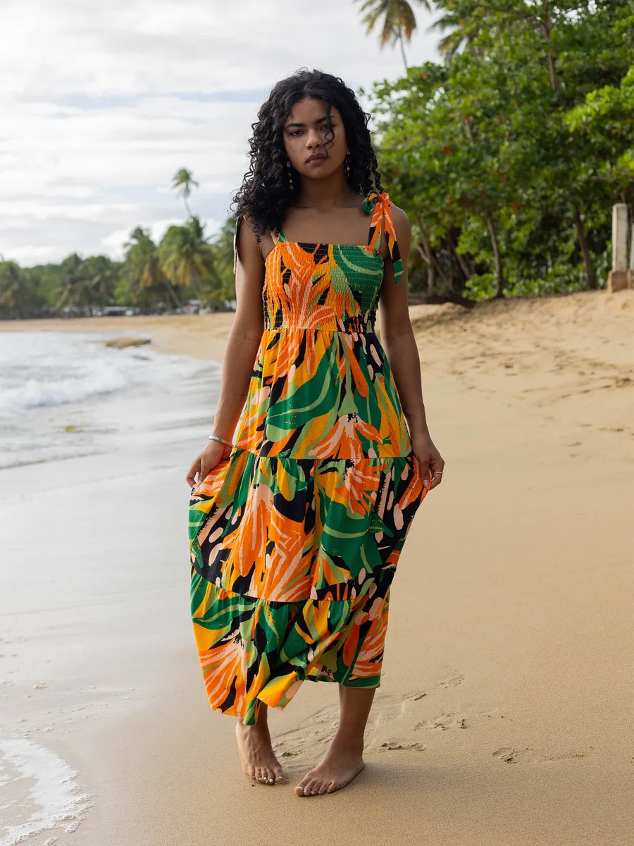 Evie Smocked Dress | Playa 2