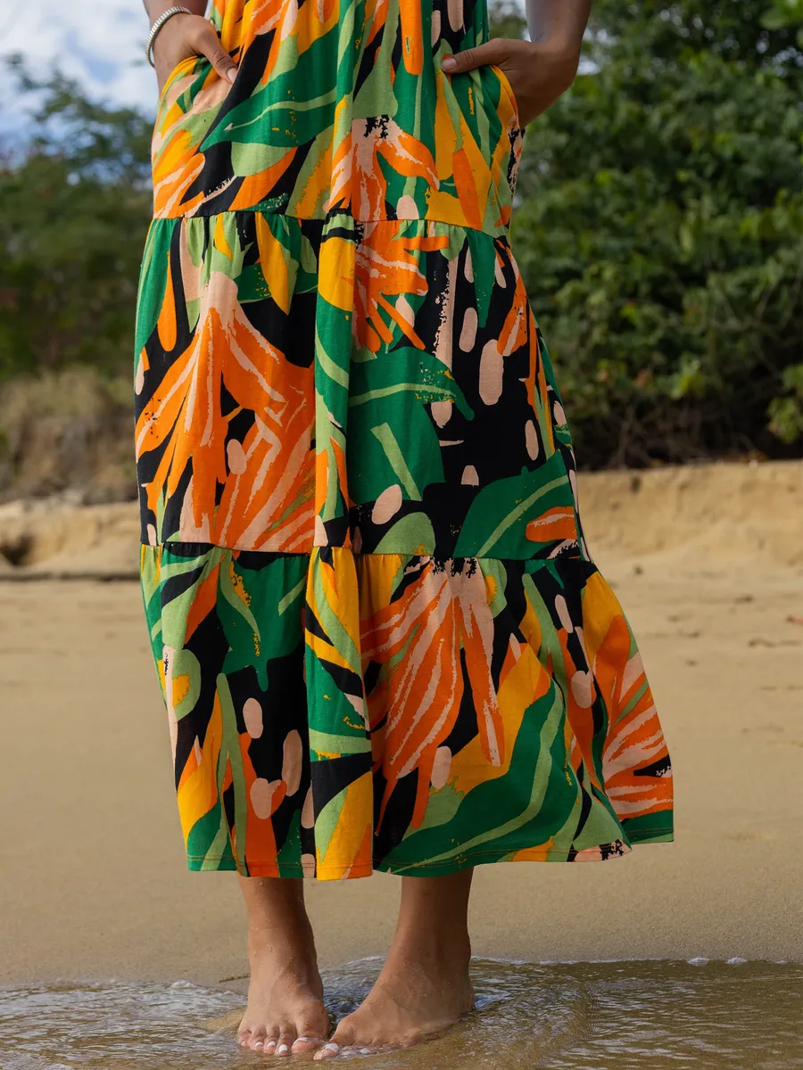 Evie Smocked Dress | Playa 7