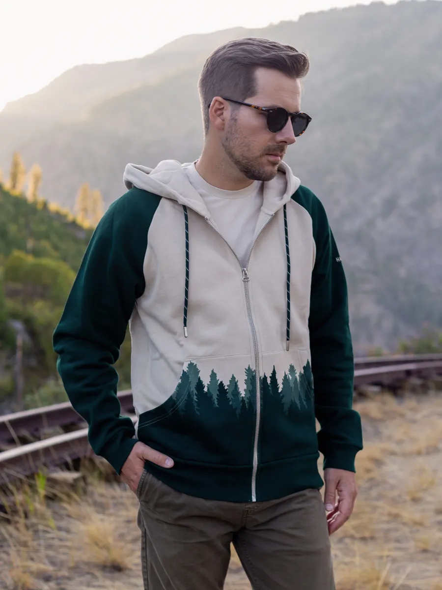 Fading Forest Zip Hoodie 2
