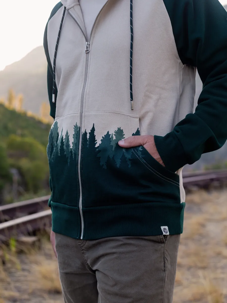 Fading Forest Zip Hoodie 3