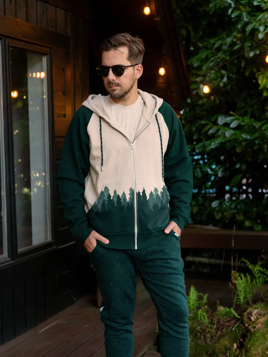 Fading Forest Zip Hoodie 6