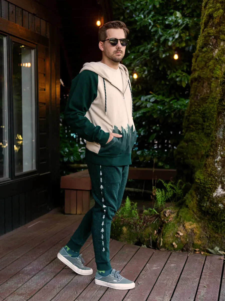 Fading Forest Zip Hoodie 7