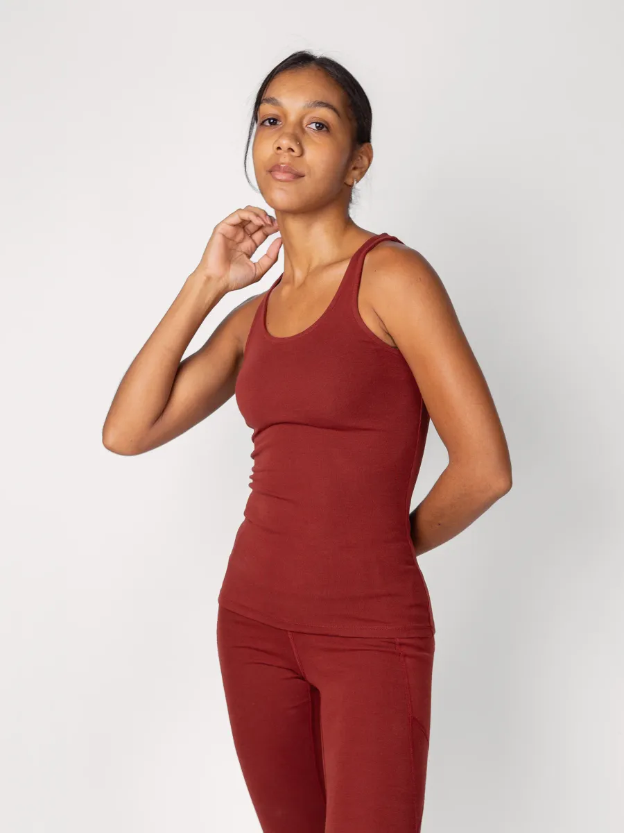 PlantTec™ Organic Compression Tank | Redwood 3