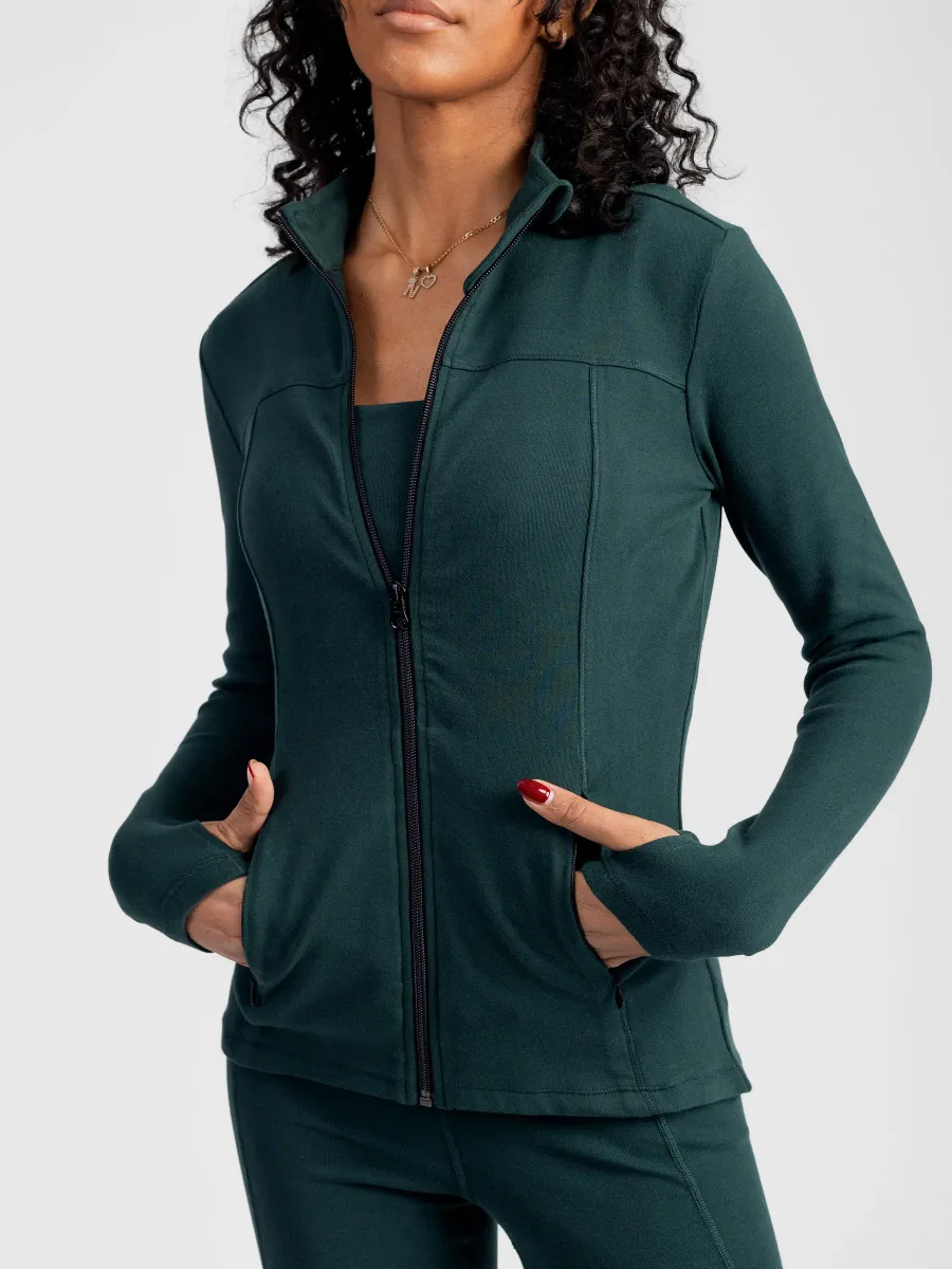 PlantTec™ Organic Contour Jacket | Monstera
