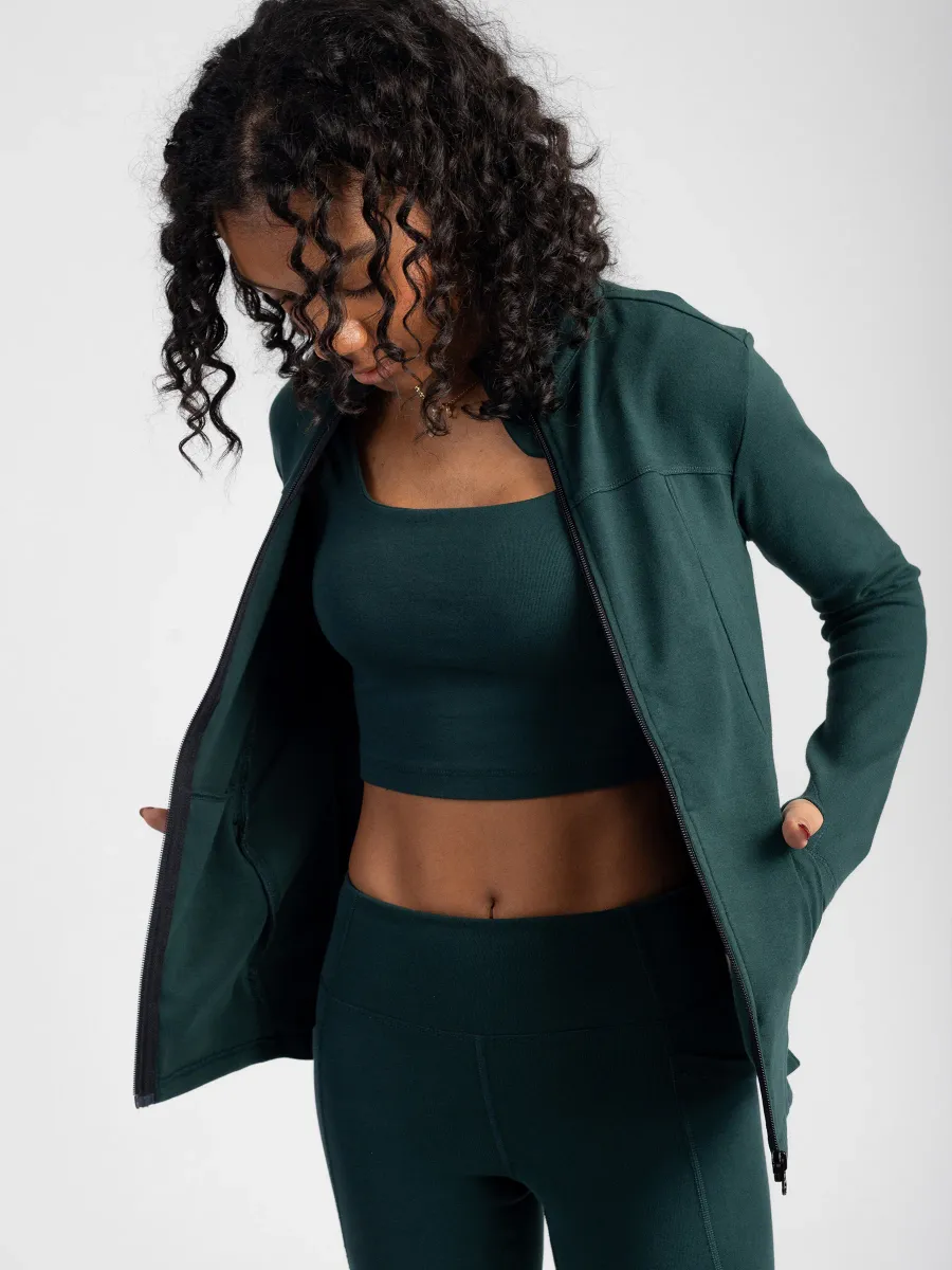 PlantTec™ Organic Contour Jacket | Monstera 2