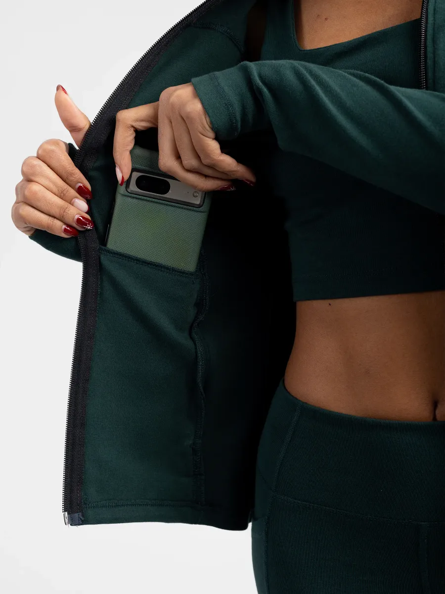 PlantTec™ Organic Contour Jacket | Monstera 3