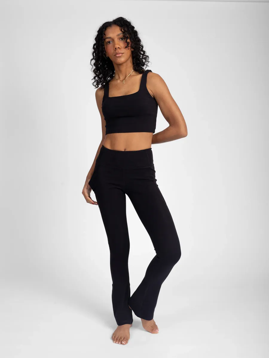 PlantTec™ Organic Flare Leggings | Eclipse 2