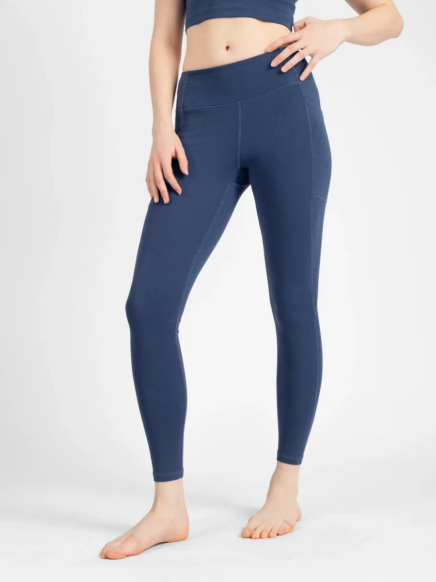 PlantTec™ Organic Leggings | Blueberry 3