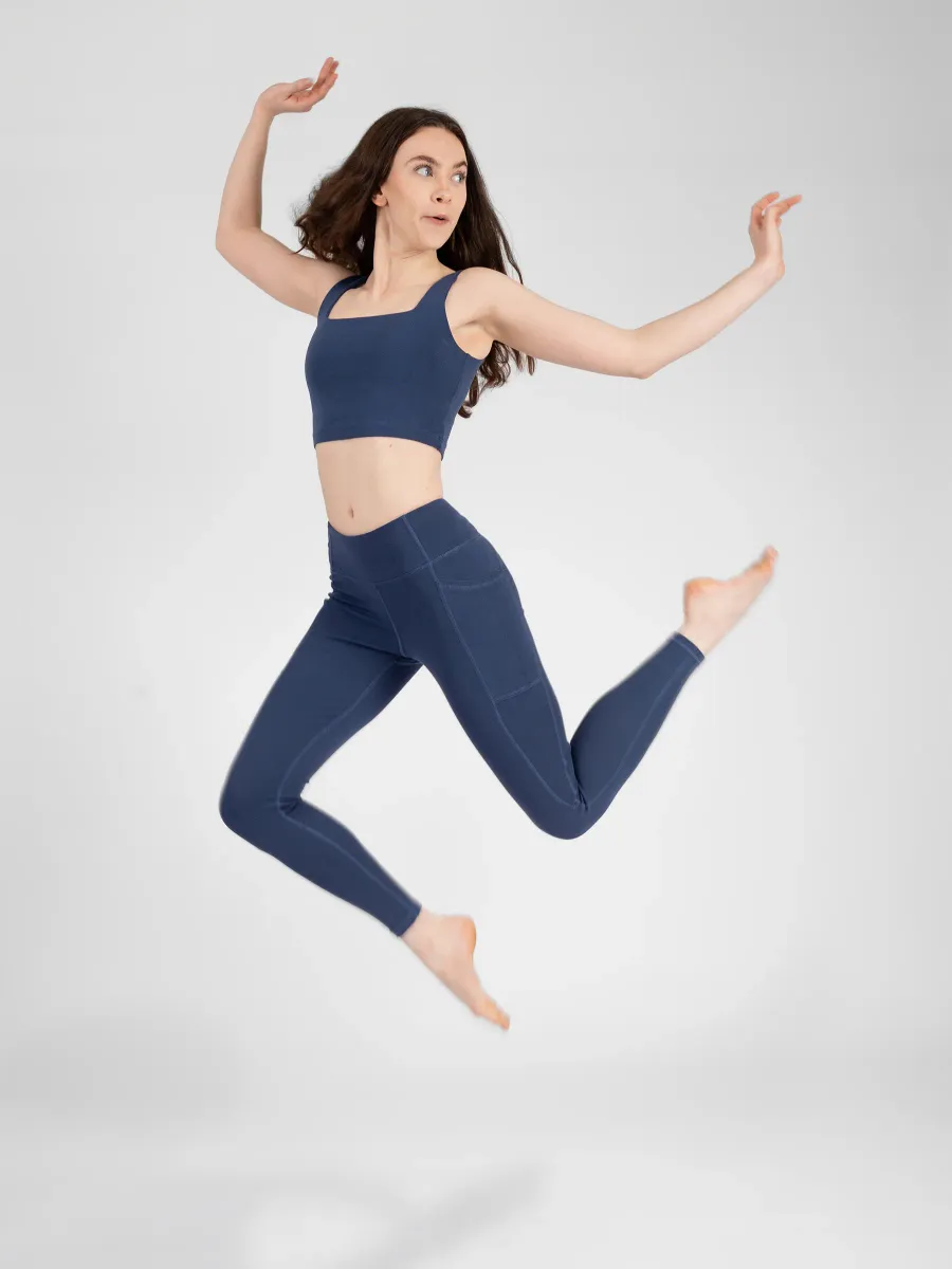 PlantTec™ Organic Leggings | Blueberry 5