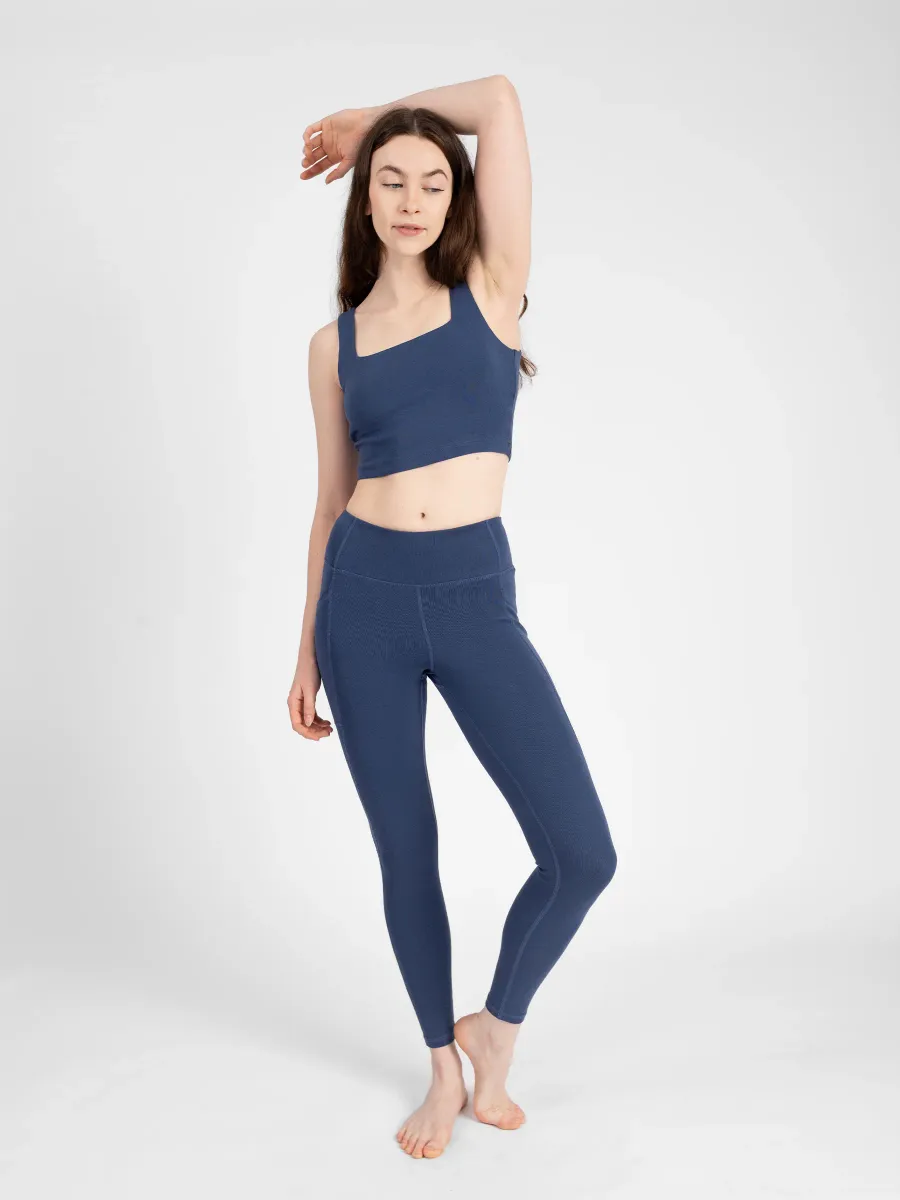PlantTec™ Organic Leggings | Blueberry 6