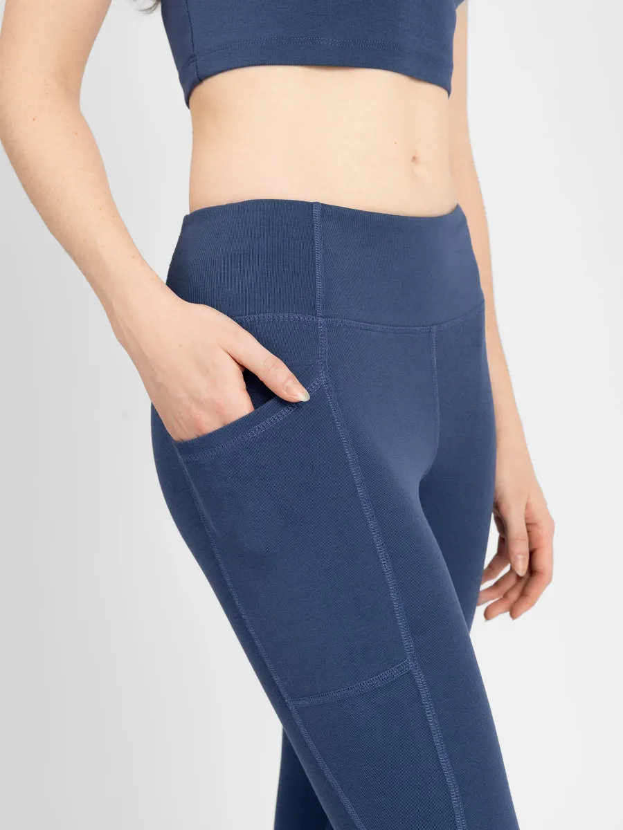 PlantTec™ Organic Leggings | Blueberry 8