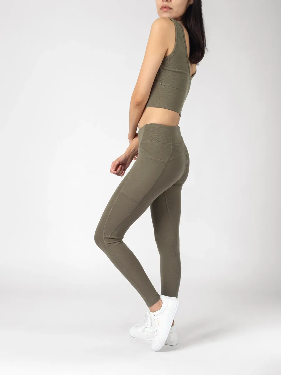PlantTec™ Organic Leggings | Cypress 4