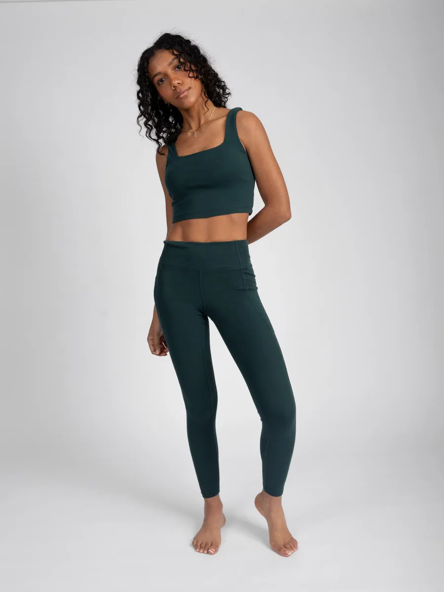 PlantTec™ Organic Leggings | Monstera 8