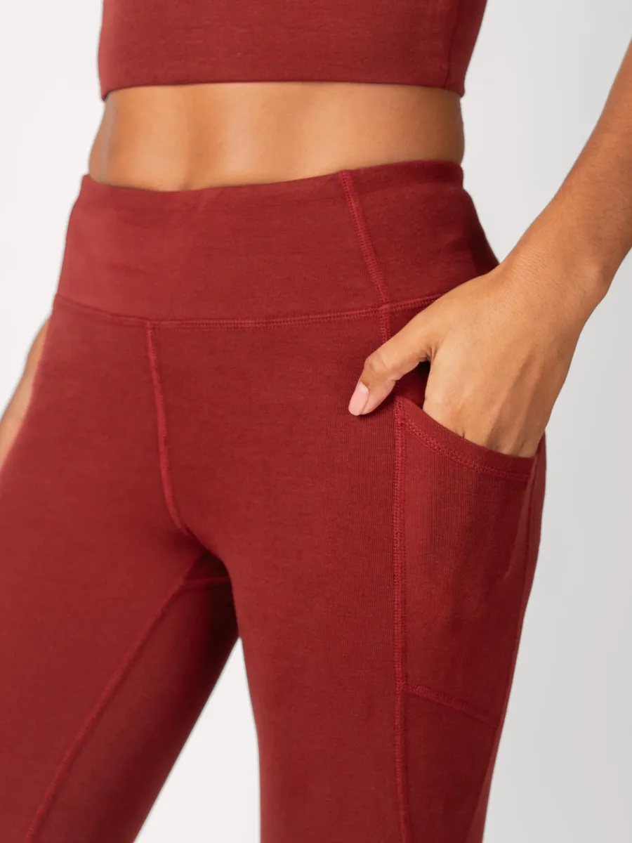 PlantTec™ Organic Leggings | Redwood