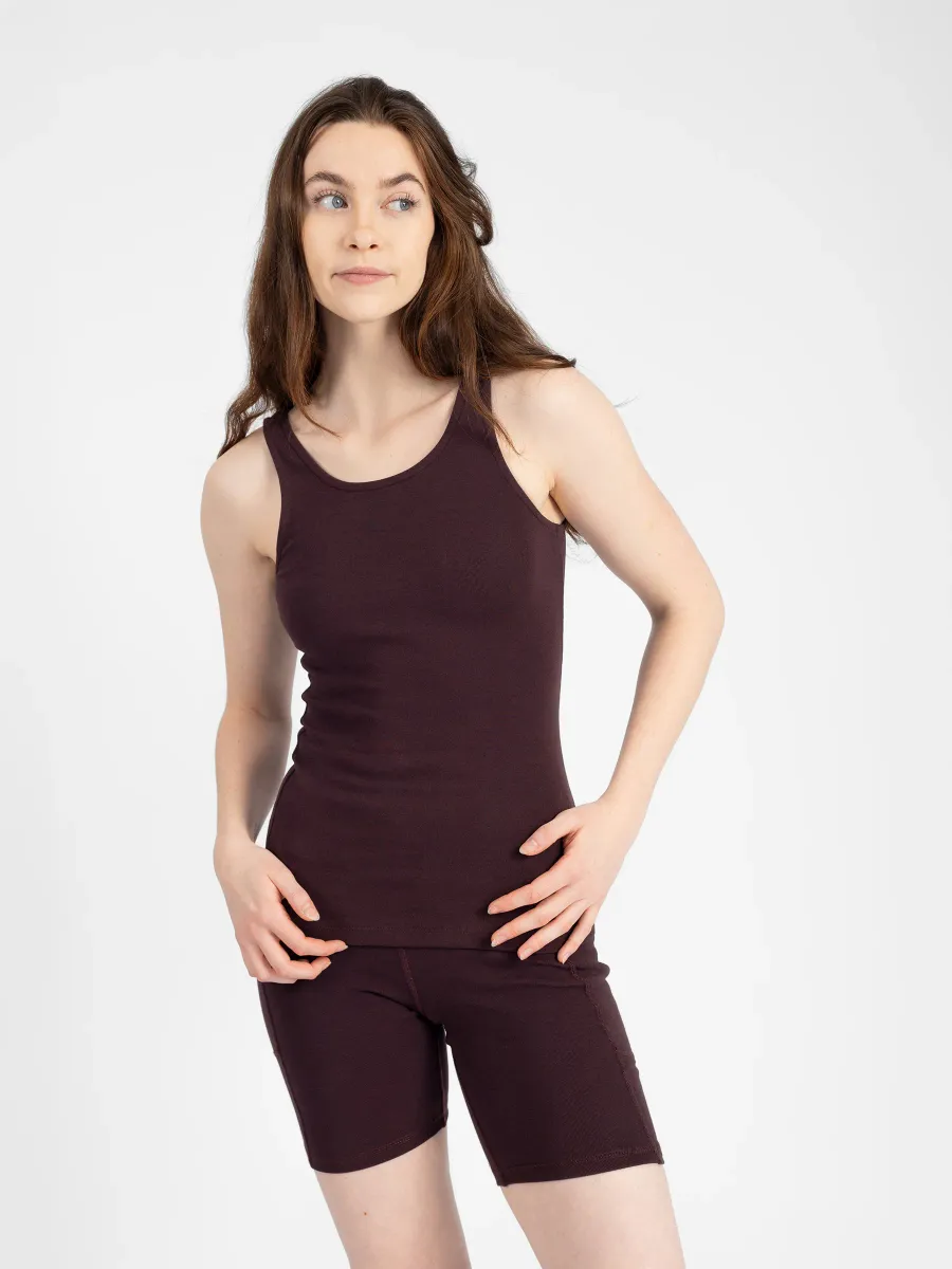 PlantTec™ Organic Reversible Contour Tank | Espresso 8