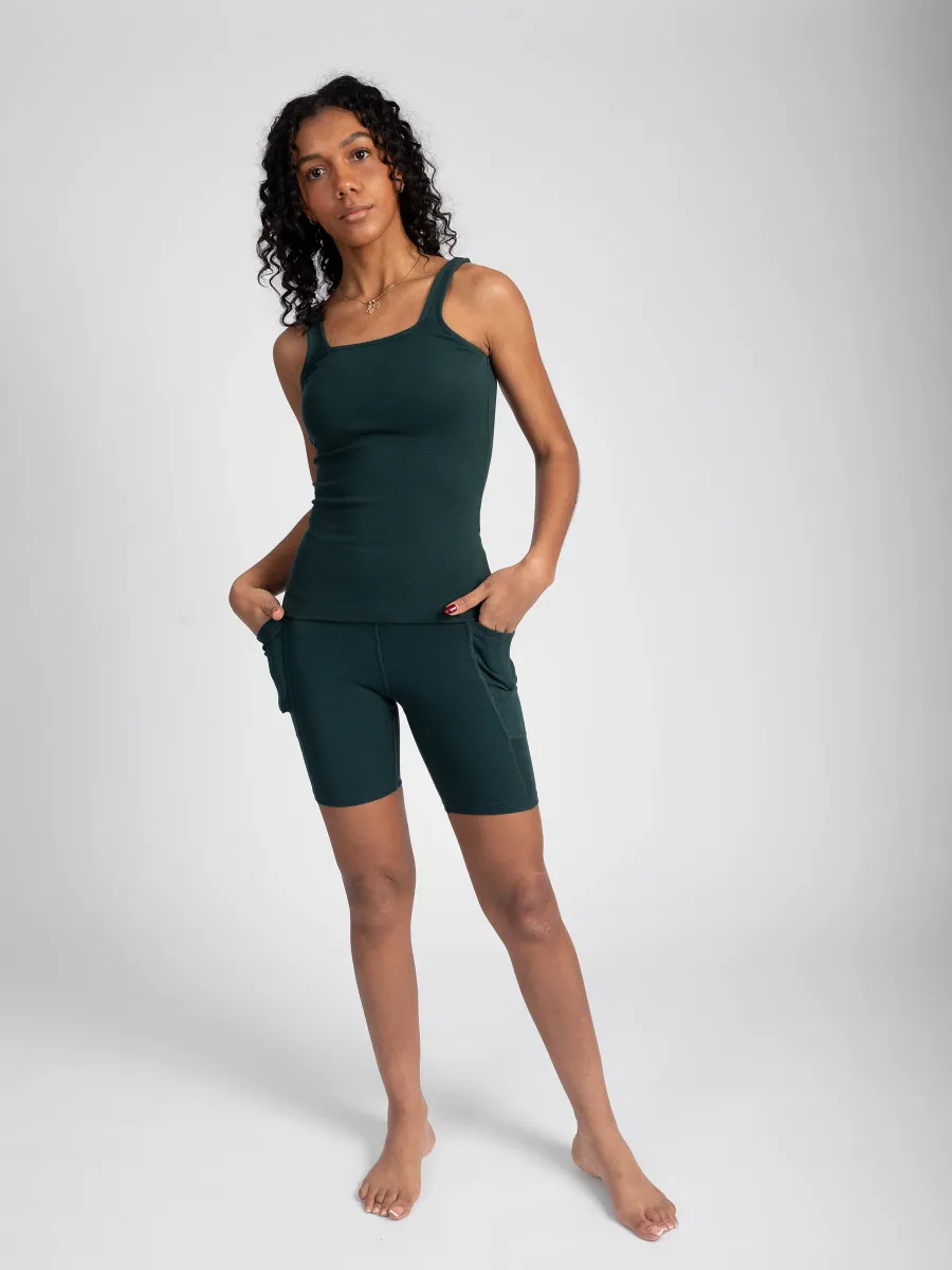 PlantTec™ Organic Reversible Contour Tank | Monstera 5