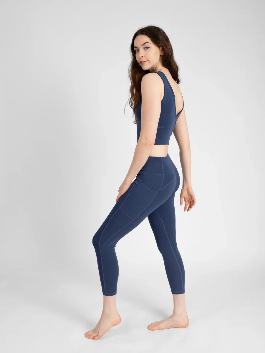 PlantTec™ Organic Reversible Crop Tank | Blueberry 3