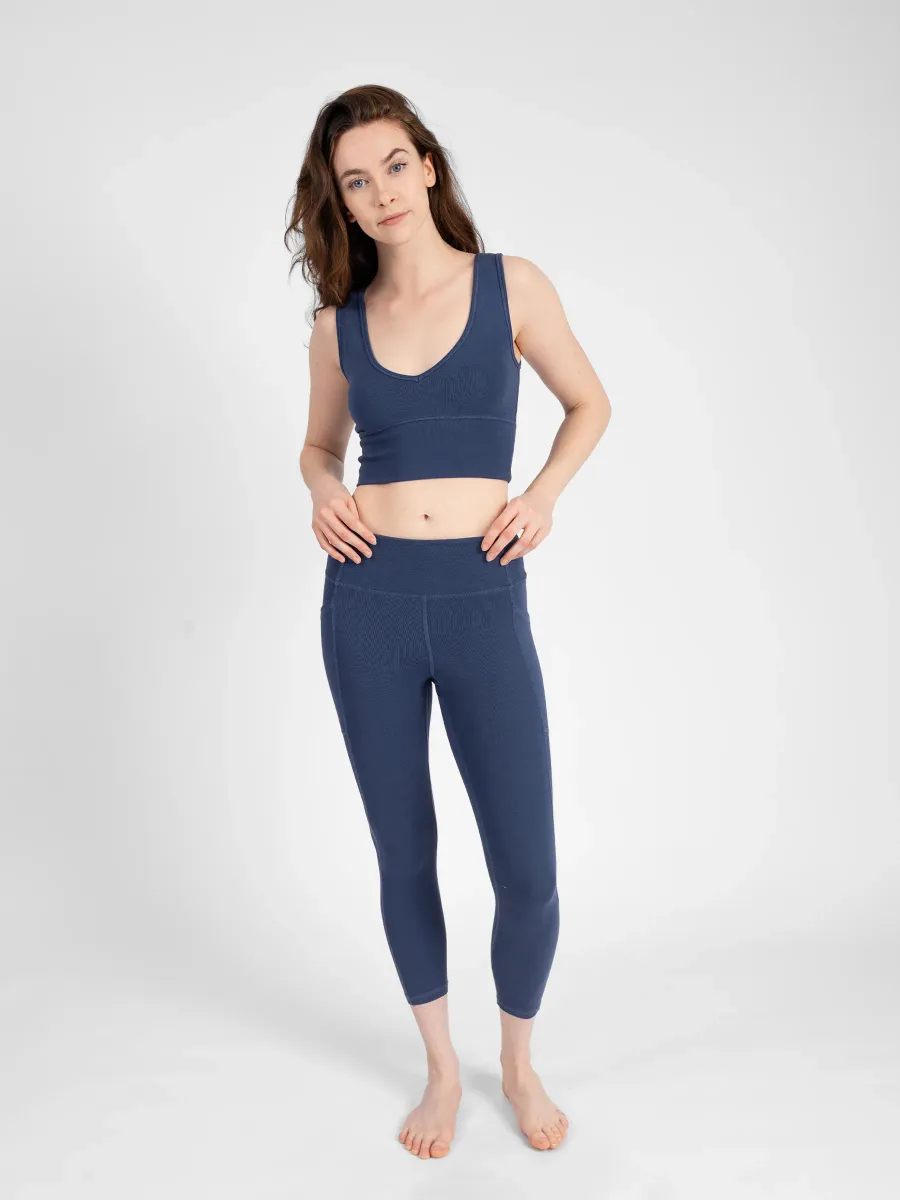 PlantTec™ Organic Reversible Crop Tank | Blueberry 2