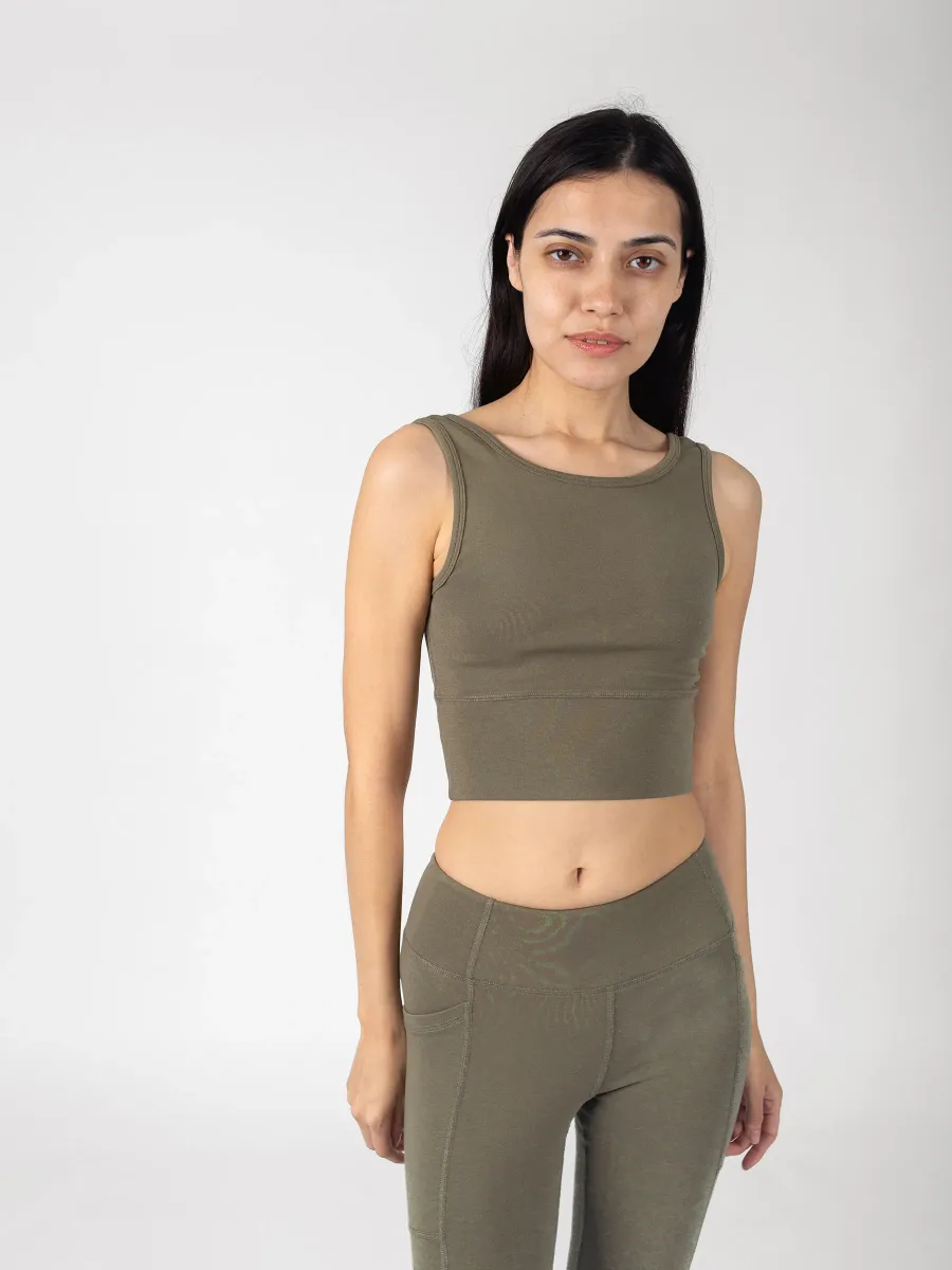 PlantTec™ Organic Reversible Crop Tank | Cypress 7