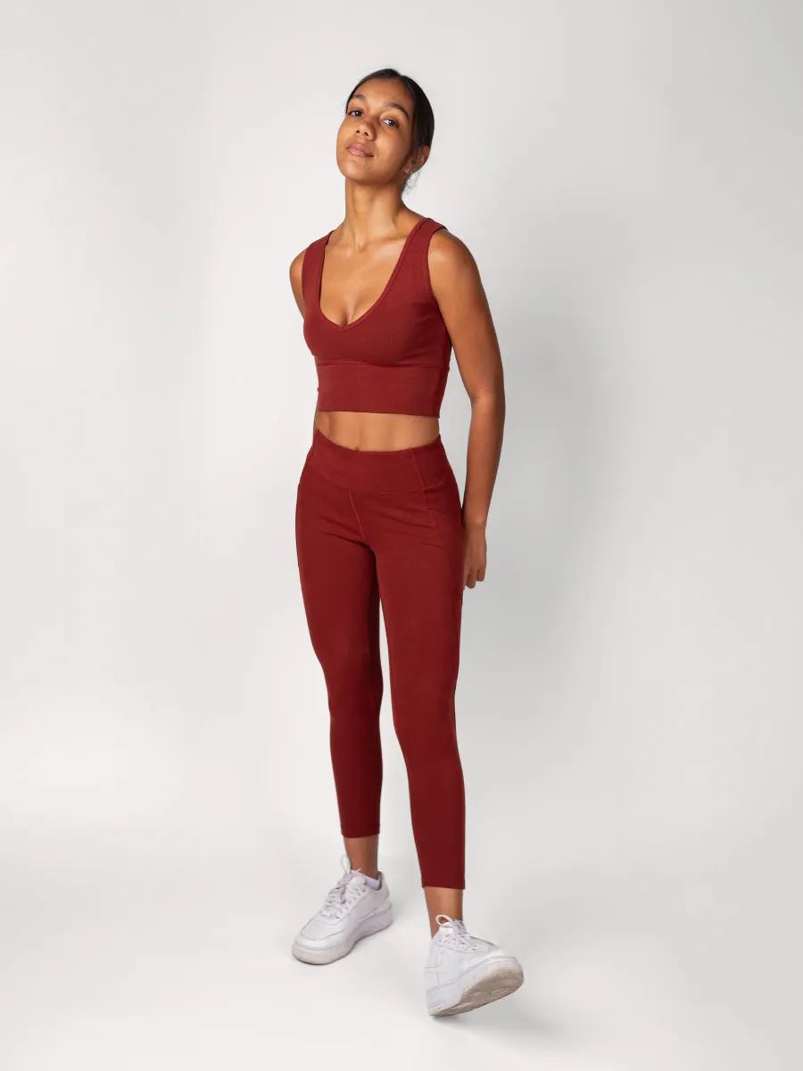 PlantTec™ Organic Reversible Crop Tank | Redwood 5