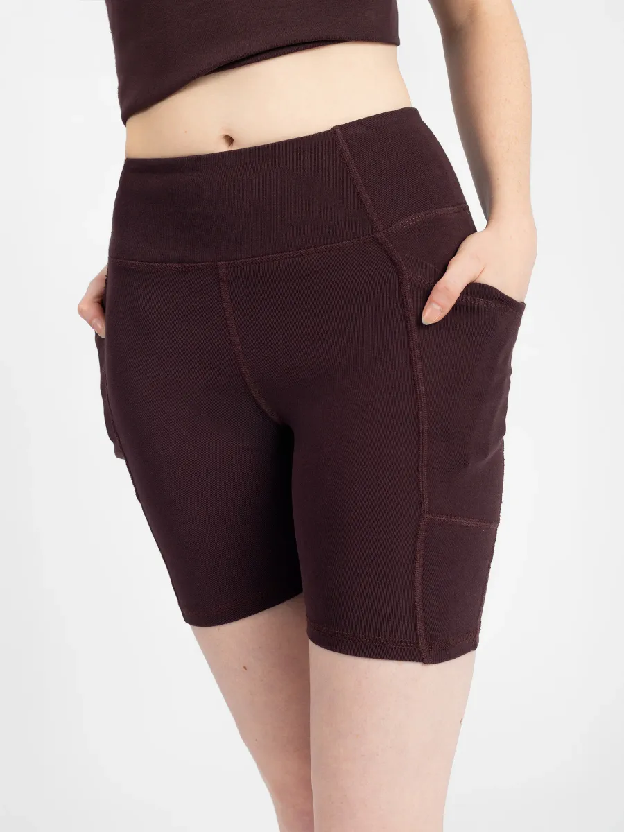 PlantTec™ Organic Shorts | Espresso 9