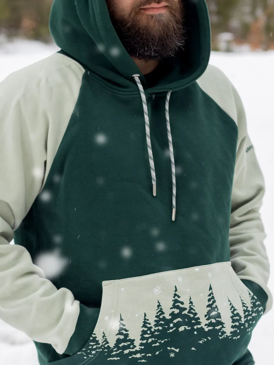 Powdered Pines Hoodie 2